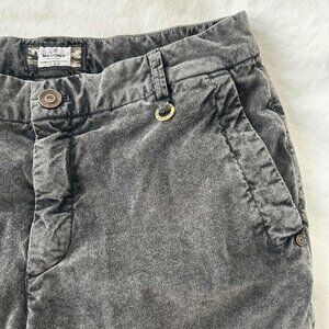 Mason’s Charcoal Fine-Wale Corduroy Jaqueline Archivio Chino Trousers – EU 38